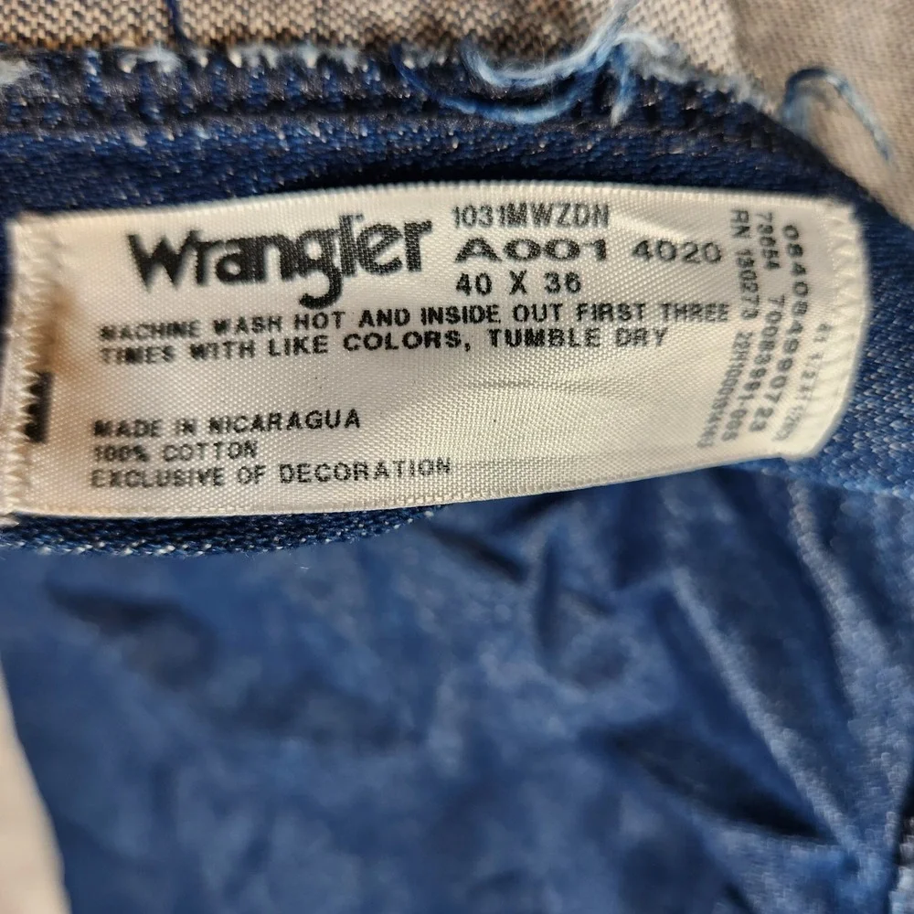 Wrangler crafted cowboy